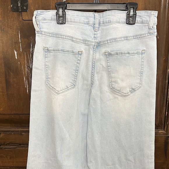 YMI Light Blue Flare & Wide Leg Jeans - Picture 5 of 7